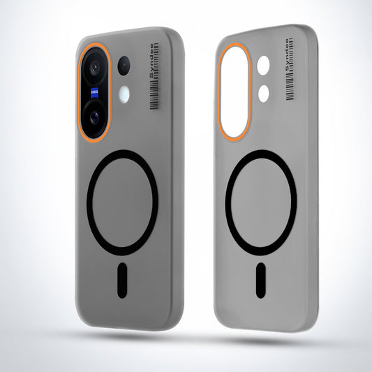 Elegant Colorful Frosted Matte Back With MagSafe Support Back Case For Vivo X200 FE 5G