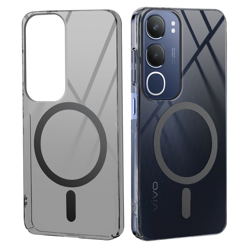 Crystal Clear Hard Back Anti-Yellowing with MagSafe Compatibility Phone Case For Vivo Y29 5G