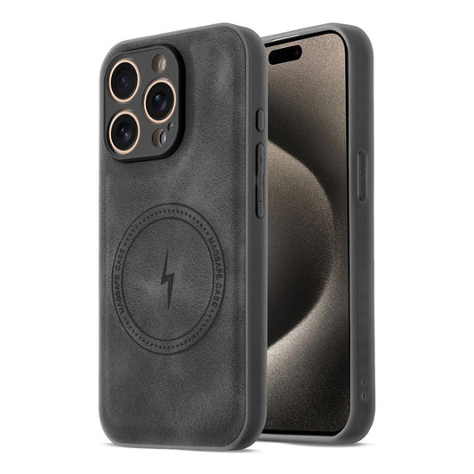 Refined PU Leather Case for Apple iPhone 15 Pro Max