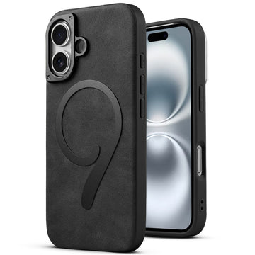 Prime Leather Magsafe Case for Apple iPhone 16