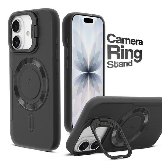 Flex Camera Ring Stand Case For Apple iPhone 17
