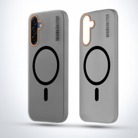 Elegant Colorful Frosted Matte Back With MagSafe Support Back Case For Samsung A17 5G