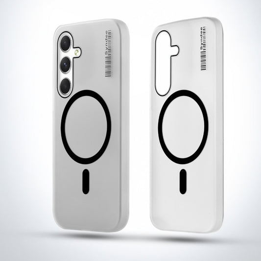 New Elegant Frosted Matte Slim Back With MagSafe Support Back Case For Samsung S25 Plus 5G