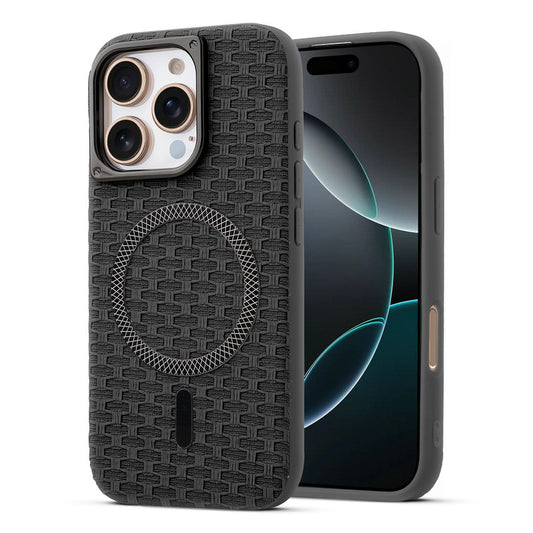 Rugged Silicone Grip Mobile Back Cover Case For Apple iPhone 16 Pro Max With Magsafe Support