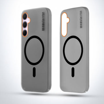 Elegant Colorful Frosted Matte Back With MagSafe Support Back Case For Samsung A35 5G