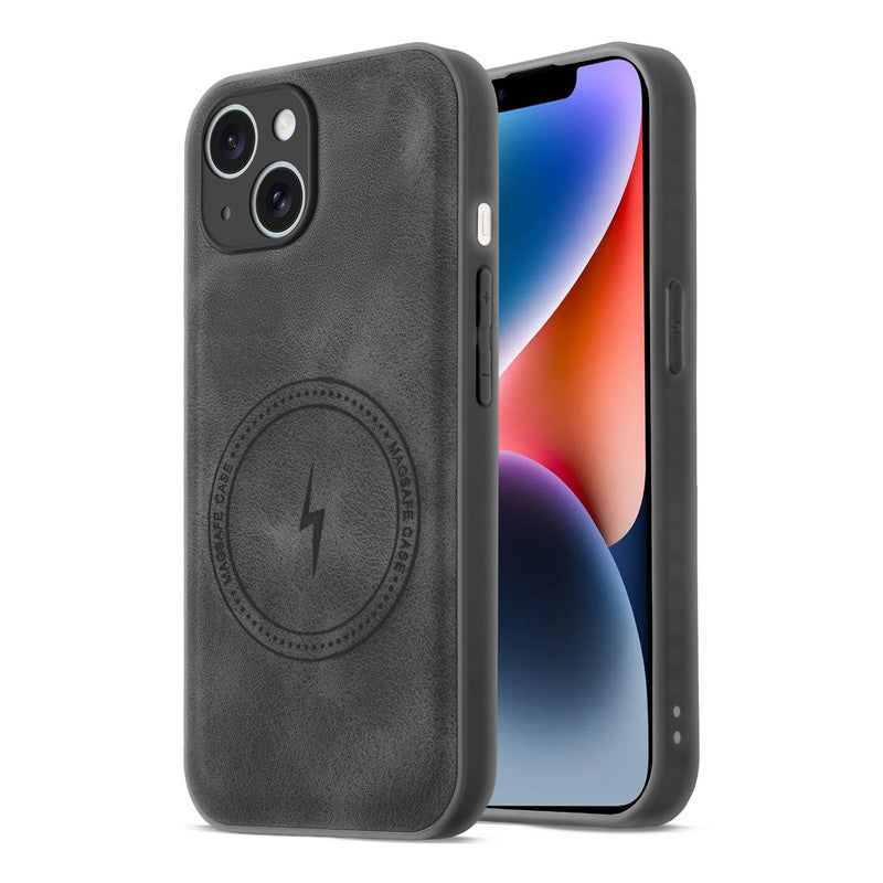 Refined PU Leather Case for Apple iPhone 14