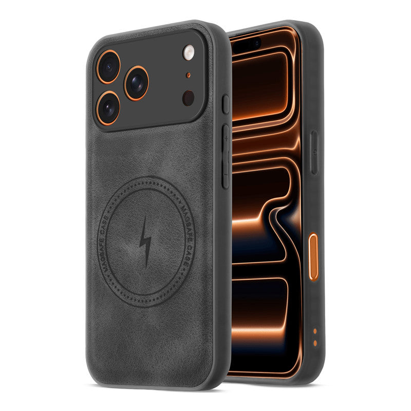 Refined PU Leather Case for Apple iphone 17 Pro Max