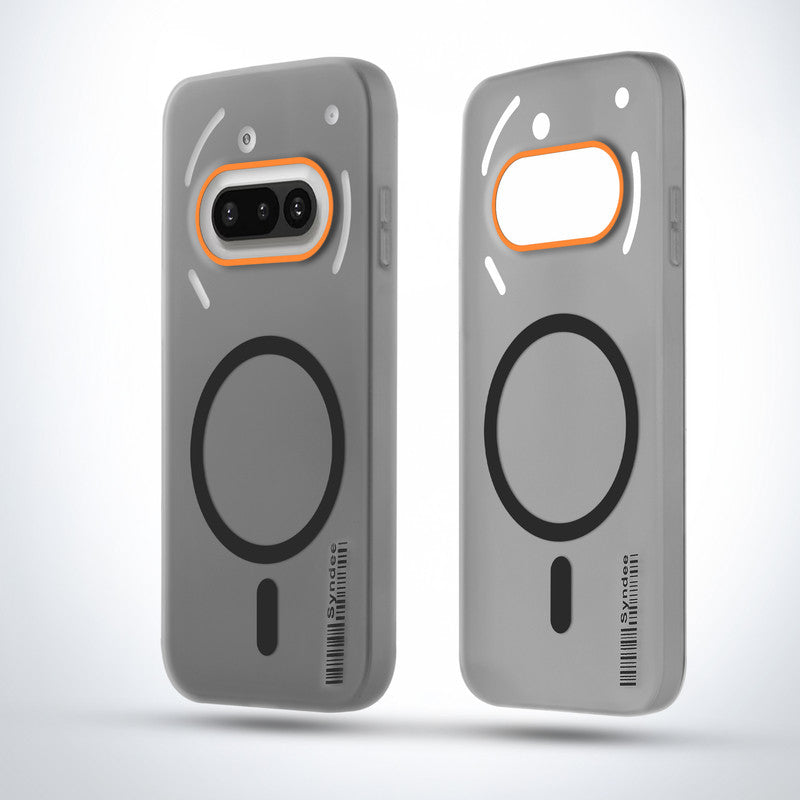 Elegant Colorful Frosted Matte Back With MagSafe Support Back Case For Nothing Phone 3A 5G