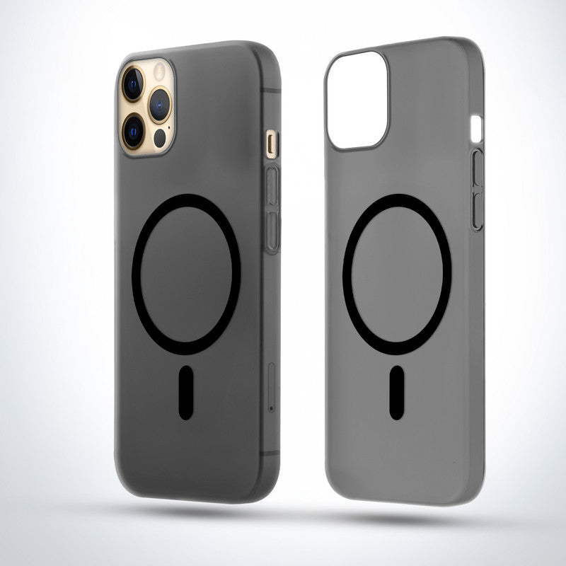 Slim Matte Wireless Charging Support Back Cover for Apple iPhone 12 Pro Max