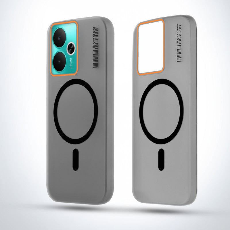 Colorful Frosted Matte MagSafe For Realme 14T 5G