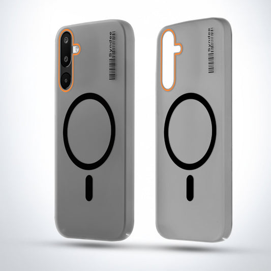 Elegant Colorful Frosted Matte Back With MagSafe Support Back Case For Samsung M16 5G