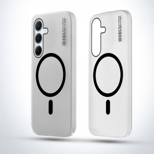 New Elegant Frosted Matte Slim Back With MagSafe Support Back Case For Samsung A55 5G