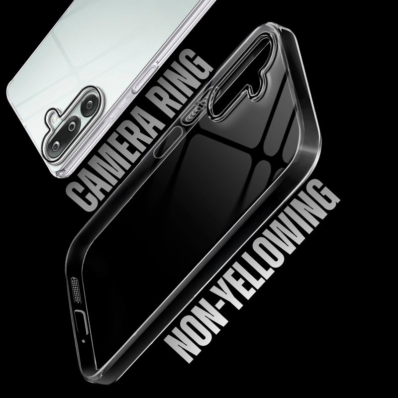 Crystal Clear Colorful Camera Guard for Samsung M36 5G