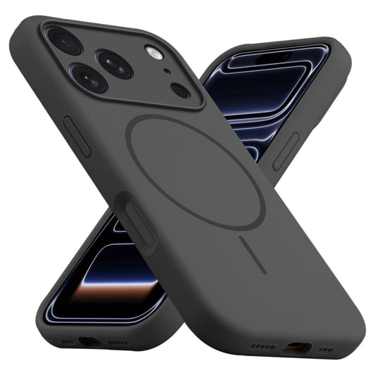 MagSafe Compatible Liquid Silicone Case For Apple iPhone 17 Pro With Camera Protection
