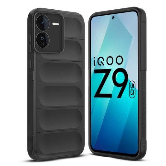 Premium Liquid Silicone Comfort Grip Case for iQOO Z9 5G with Soft Touch Matte TPU