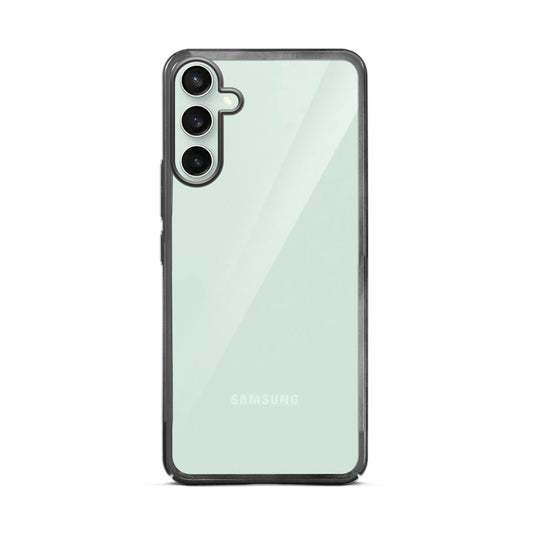 Crystal Clear Premium Shiny colorful Edges Hard Back Case For Samsung F55 5G