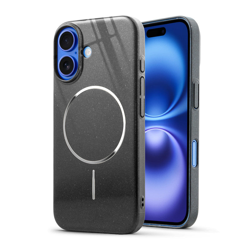 Smooth & Shiny Glossy Hard Back Cover Case For Apple iPhone 16 With Magsafe Support