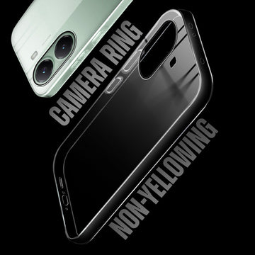 Crystal Shield Hard Case with Anti-Yellowing and Colorful Camera Guard for Poco X7 Pro 5G