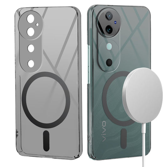 Crystal Clear Hard Back Anti-Yellowing with MagSafe Compatibility Phone Case For Vivo V40 5G