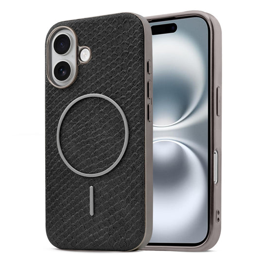 Reptile Leather Texture Case Apple iPhone 16