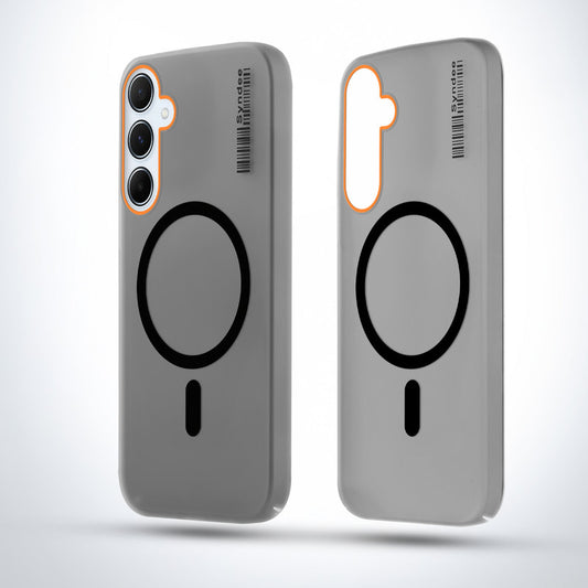 Elegant Colorful Frosted Matte Back With MagSafe Support Back Case For Samsung A55 5G