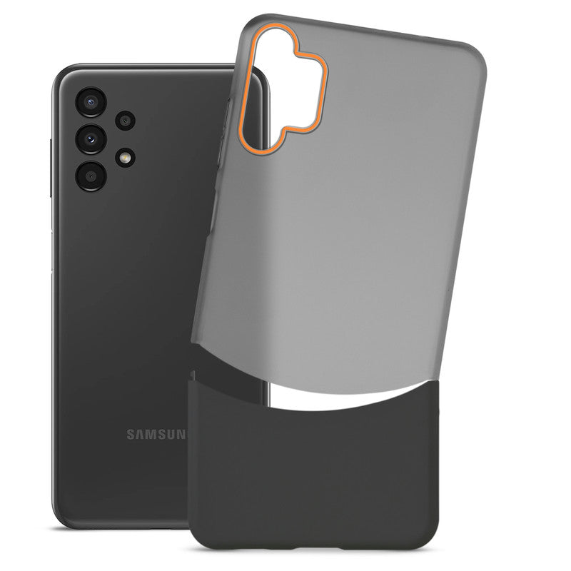 Frosted Case With 2-Cut Interlock For Samsung A13 4G