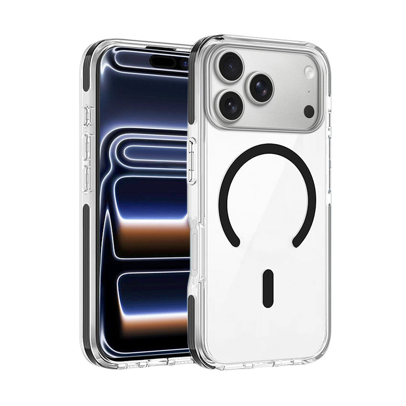 Grip-Line Frame Bumper Case For Apple iPhone 17 Pro Max