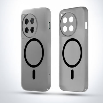 Sleek Frosted Matte Hard Back Cover With MagSafe Compatible Back Case for OnePlus 12 5G