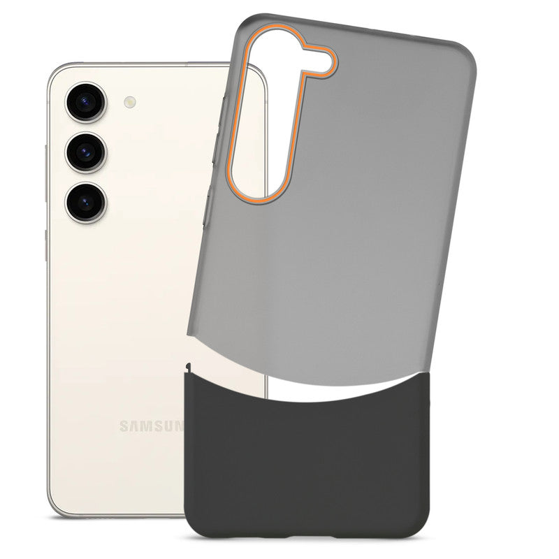 Frosted Case With 2-Cut Interlock For Samsung S23 5G