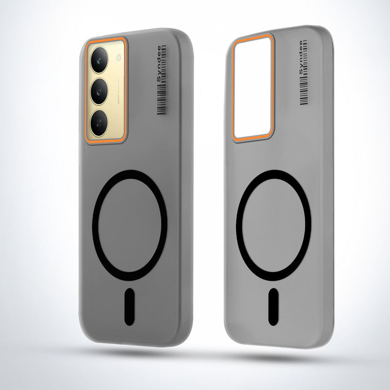 Colorful Frosted Matte MagSafe For Realme 14x 5G