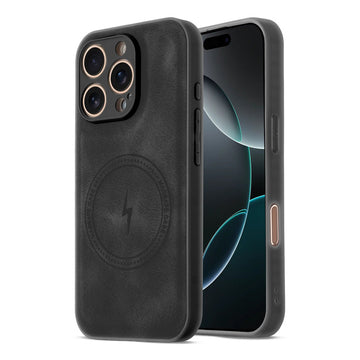 Refined PU Leather Case for Apple iphone 16 Pro Max