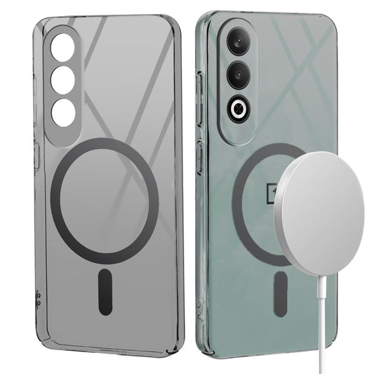 Crystal Clear Hard Back Anti-Yellowing with MagSafe Compatibility Phone Case For OnePlus Nord CE 4 5G
