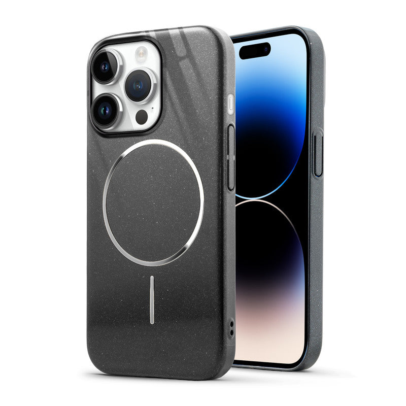 Smooth & Shiny Glossy Hard Back Cover Case For Apple iPhone 14 Pro With Wireless Charging Support Support