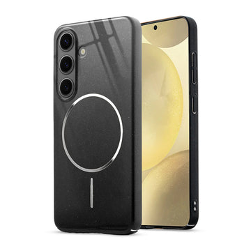 Smooth & Shiny Glossy Hard Back Cover Case For Samsung S25 5G With Magsafe Support