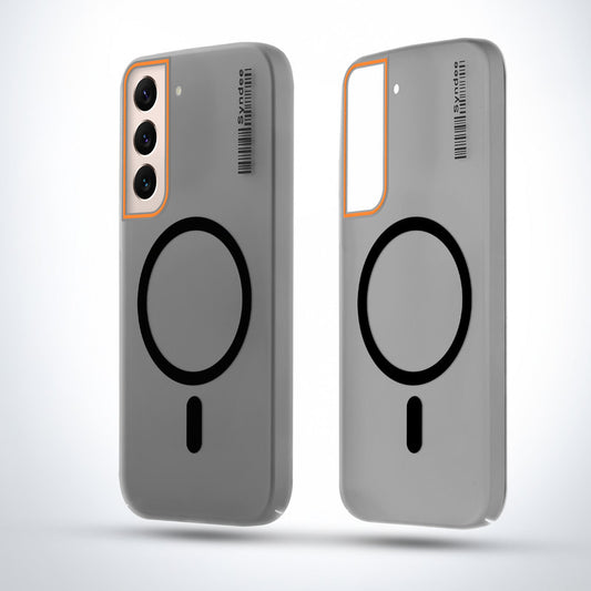 Elegant Frosted Matte Slim Back With MagSafe Support Back Case For Samsung S22 Plus 5G