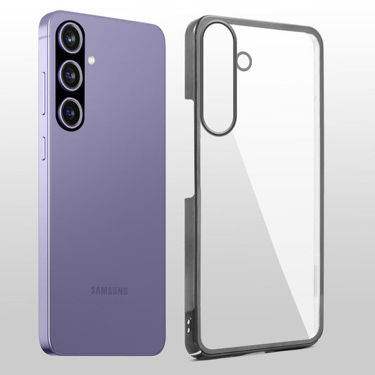 Crystal Clear Premium Case with Shiny Colorful Edges and Precise Cutouts for Samsung A36 5G