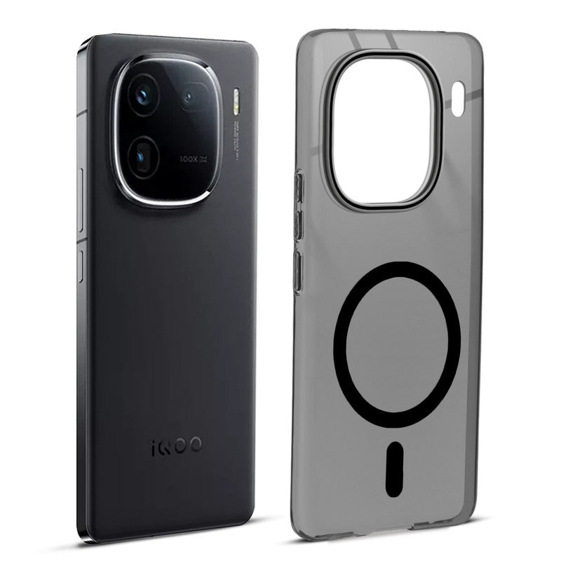 Anti-Yellow Colored Camera Line Case Support Magnetic Accessories Back Cover For iQOO 12 5G