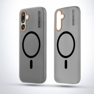 Elegant Colorful Frosted Matte Back With MagSafe Support Back Case For Samsung F36 5G