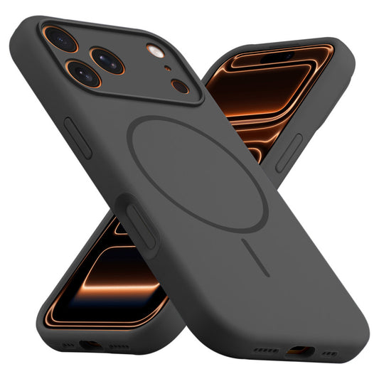 MagSafe Compatible Liquid Silicone Case For Apple iPhone 17 Pro Max With Camera Protection