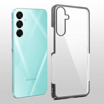 Crystal Clear Premium Case with Shiny Colorful Edges and Precise Cutouts for Samsung A16 5G