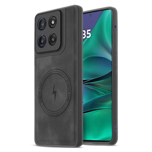 Refined PU Leather Case for Motorola Moto Edge 60 Stylus 5G