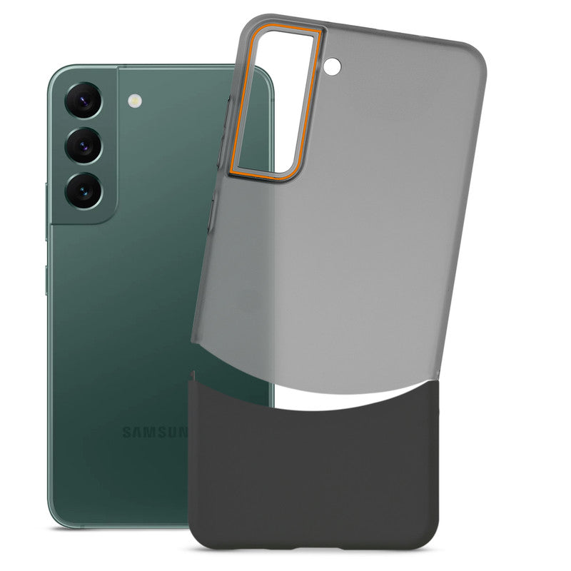 Frosted Case With 2-Cut Interlock For Samsung S21 FE 5G
