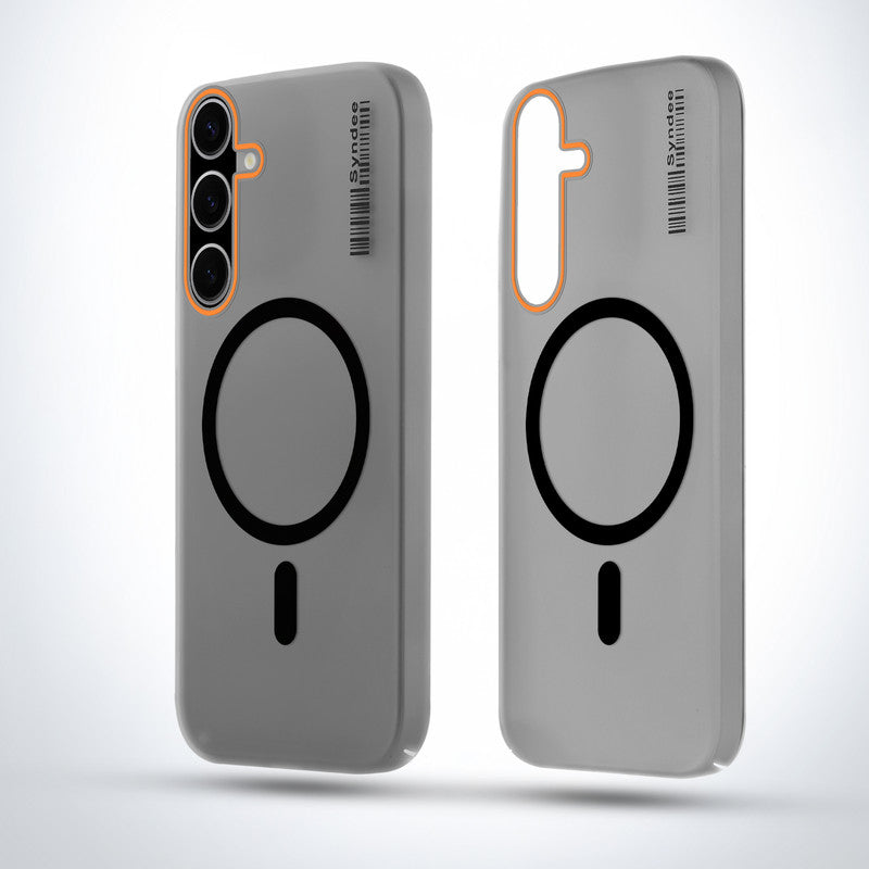 Elegant Colorful Frosted Matte Back With MagSafe Support Back Case For Samsung A26 5G
