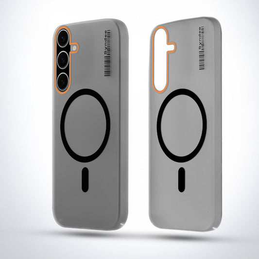 Elegant Colorful Frosted Matte Back With MagSafe Support Back Case For Samsung A26 5G