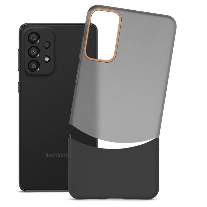Frosted Case With 2-Cut Interlock For Samsung A33 5G