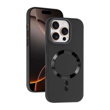 Hard Back MagSafe Case for Apple iphone 16 Pro Max, Durable Design & Shiny MagSafe Ring