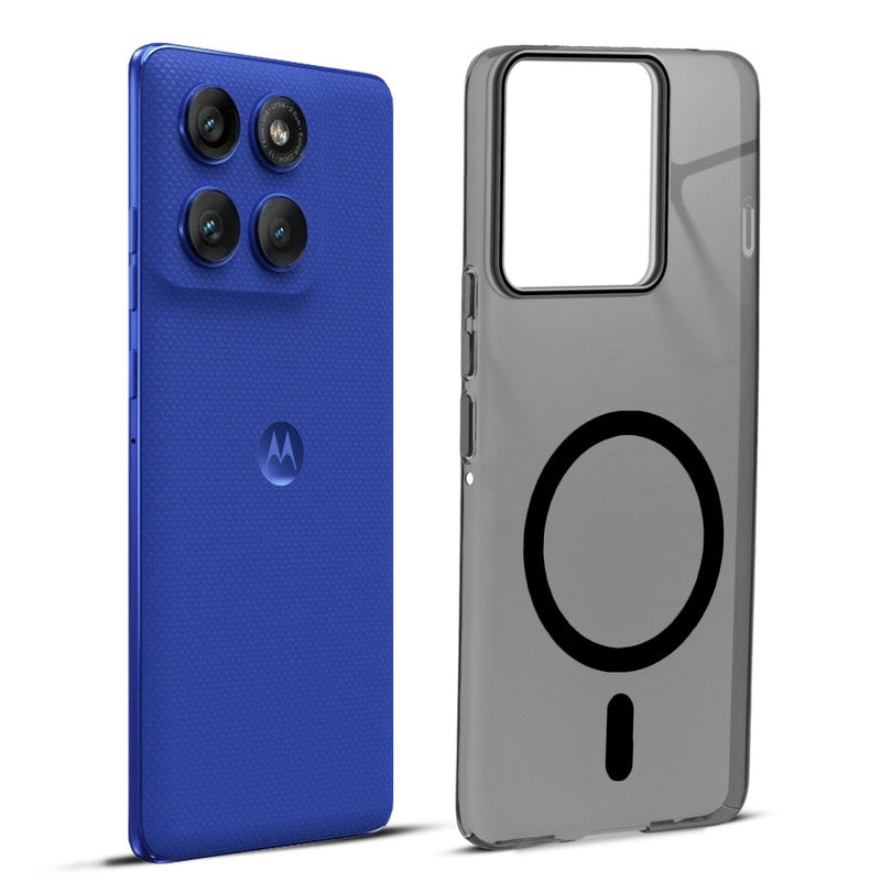 Anti-Yellow Colored Camera Line Case Support Wireless Charging Back Cover For Motorola Moto Edge 60 Pro 5G