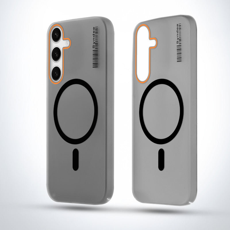 Elegant Colorful Frosted Matte Back With MagSafe Support Back Case For Samsung A36 5G
