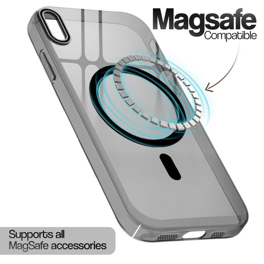 Anti-Yellow Scratch Resistant Case Support Wireless Charging Back Cover For Apple iPhone XS Max
