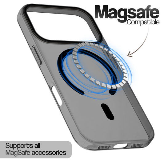 Anti-Yellow Scratch Resistant Case Support Wireless Charging Back Cover For Apple iphone 18 Pro Max